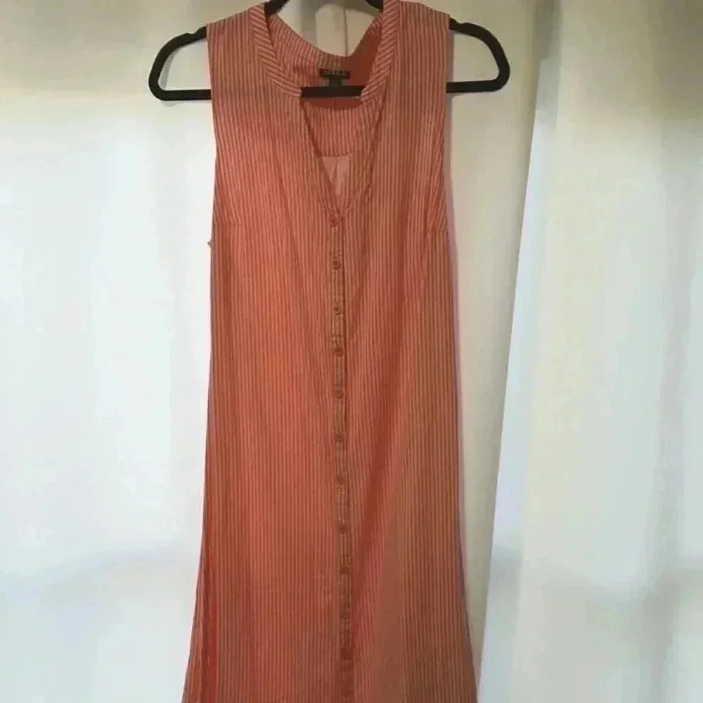 Torrid striped Button down dress Size 0